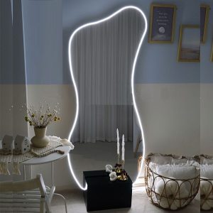 آینه بک لایت قدی کد SQ105