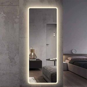 آینه بک لایت قدی کد SQ104