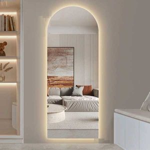 آینه بک لایت قدی کد SQ103