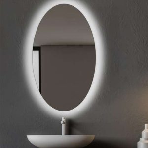 آینه بکلایت بیضی SB103